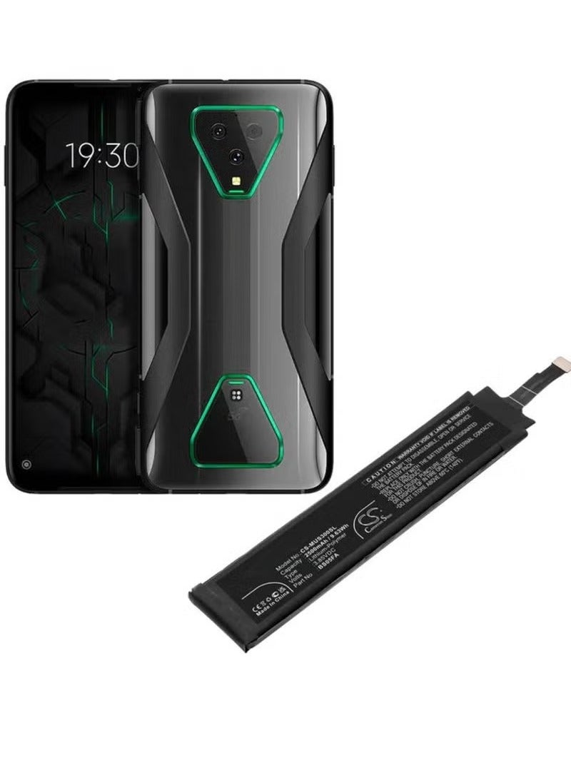 Replacement High-Quality Original Battery for Xiaomi Shark 3 – Black, Premium Lithium-Ion Cell, Long-Lasting Power, Fast Charging Support, Safe and Easy Installation, Reliable Internal Battery for Xiaomi Shark 3 Smartphone - Image 1