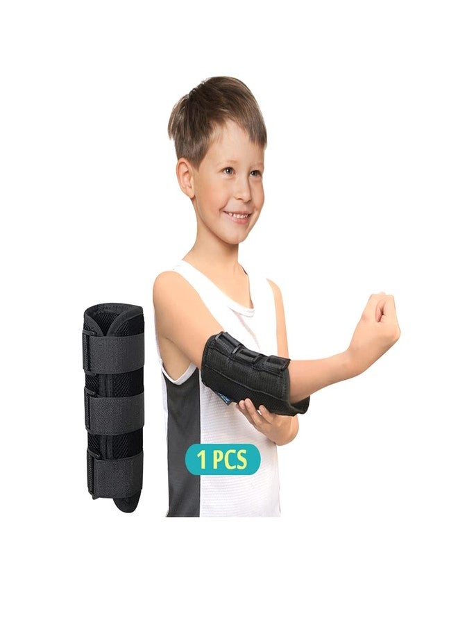 Mybow Elbow Splint for Cubital Tunnel Syndrome, Ulnar Nerve Brace, Pediatric Arm Immobilizer, Child Elbow Support for Tendonitis, Radial Nerve Brace, Kids Arm Stabilizer for Sleeping (Small) - Image 1
