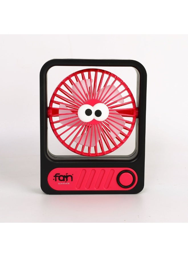 Nariele New USB Cute Rotating Desktop Fan