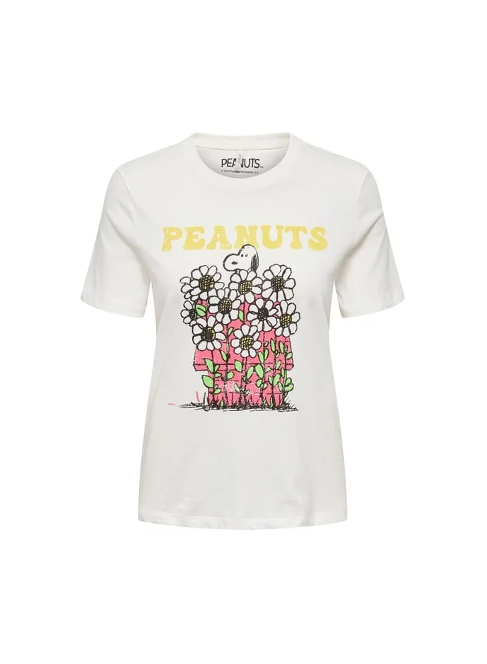 ONLY Crew Neck Graphic T-Shirt
