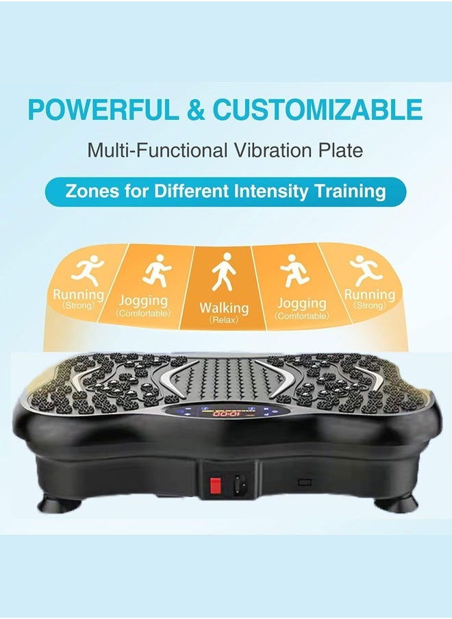 Vibration Platform Machines, Fat Shake Machine New Home Mini Vibration Plate, Lazy Exercise Body Shaping Machine, Lymphatic Drainage Machine Home Gym Workout