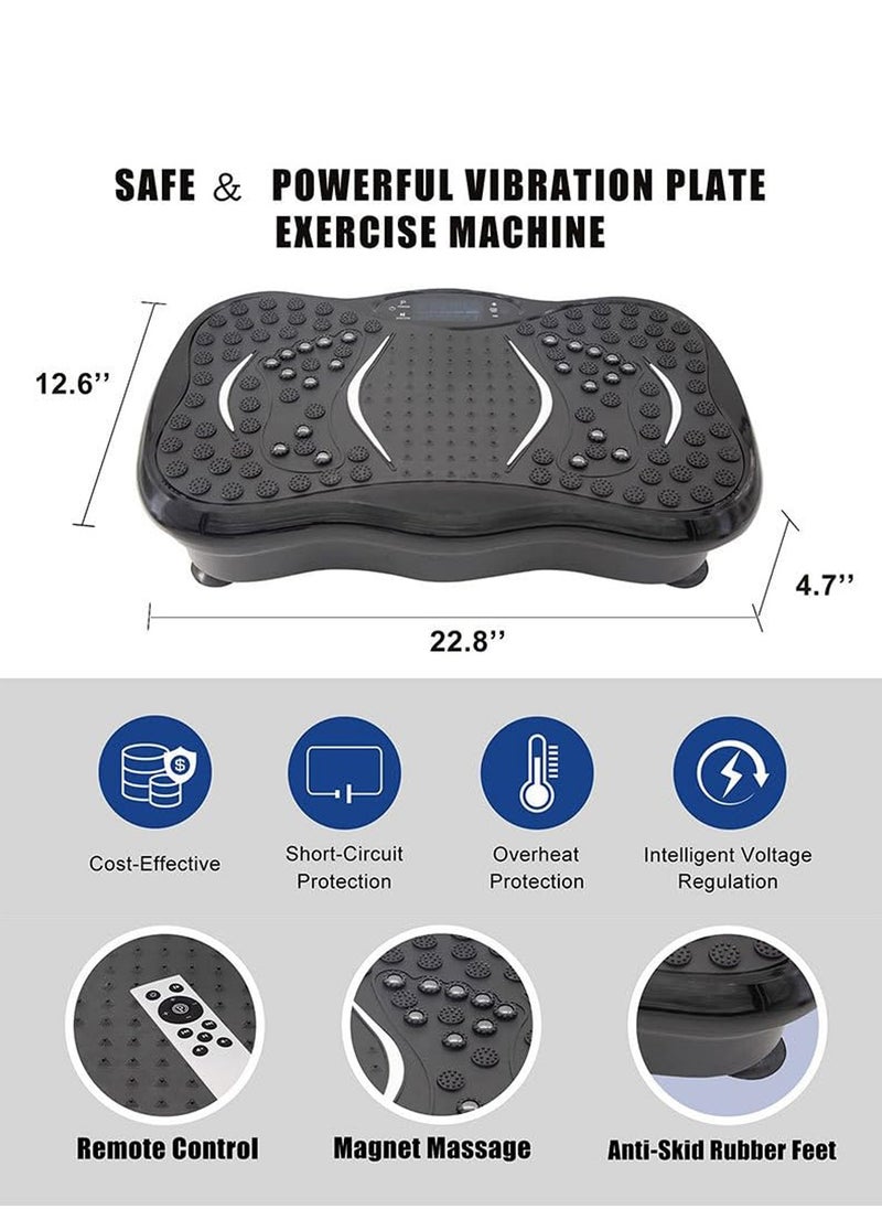 Vibration Platform Machines, Fat Shake Machine New Home Mini Vibration Plate, Lazy Exercise Body Shaping Machine, Lymphatic Drainage Machine Home Gym Workout