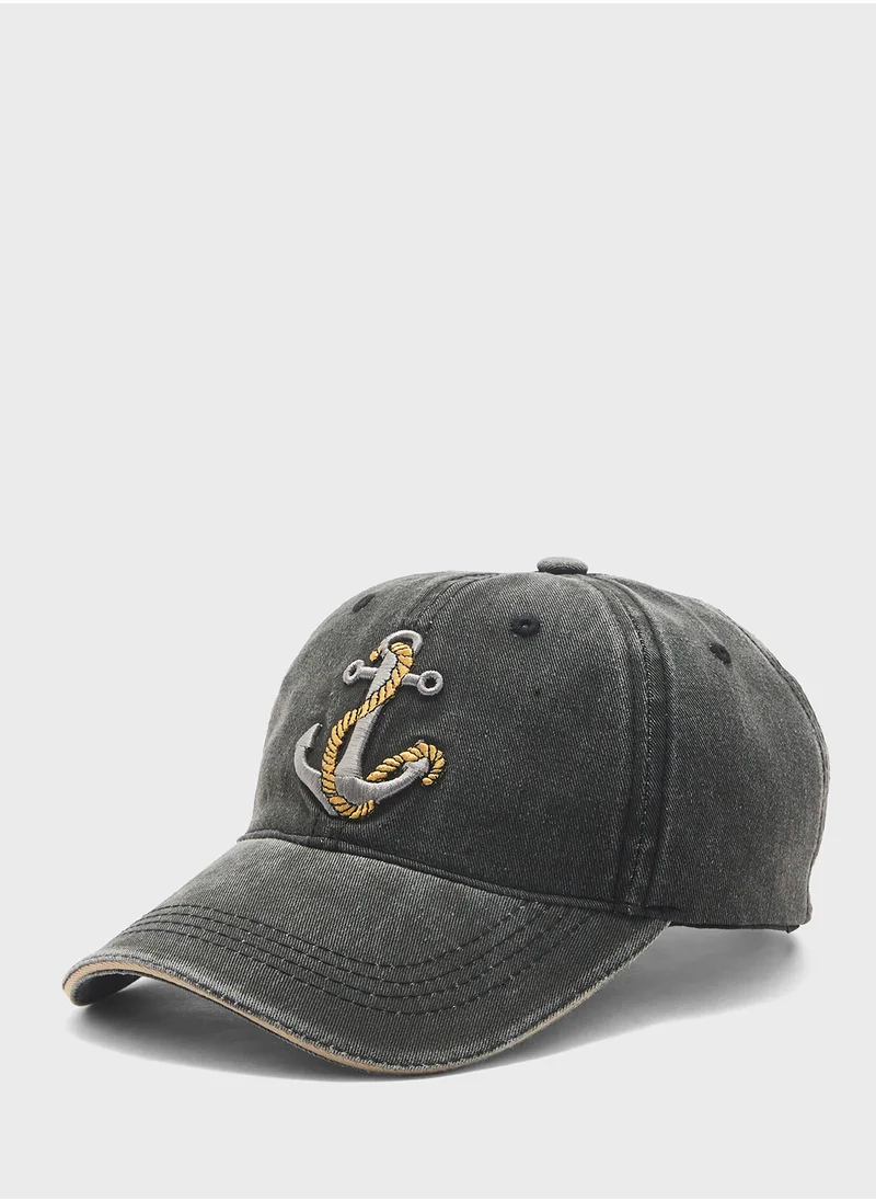 سفنتي فايف Anchor Detail Casual Cap