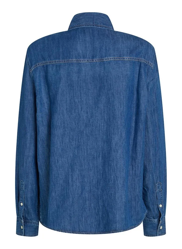 Calvin Klein Jeans Regular Linear Denim Shirt