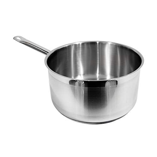 Update International SSP-2 Stainless Steel Sauce Pan with Cover, 2-Quart, silver - Image 5