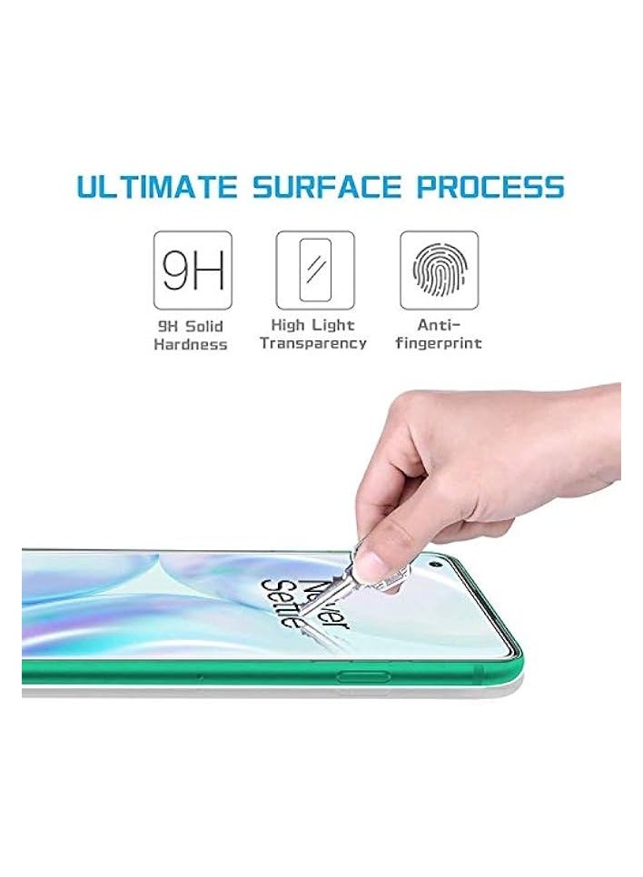 بروماس واقي شاشة متوافق مع واقي شاشة OnePlus 8 غير اللامع، طبقة سيراميك سطحية غير لامعة (ليس زجاجًا) سيراميك غير لامع - Image 4