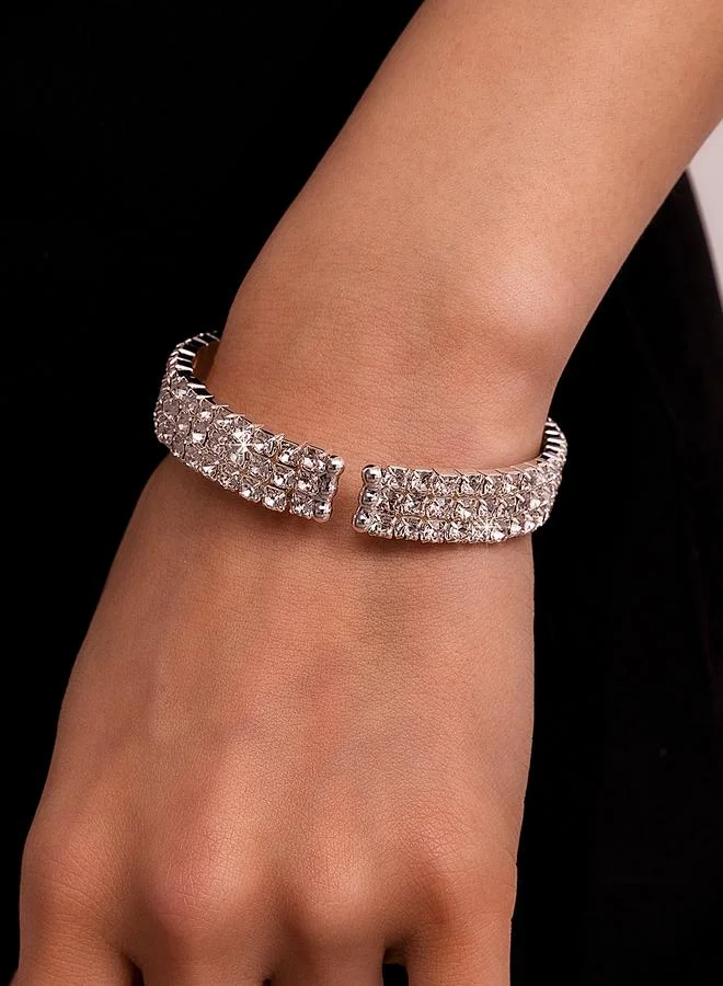 تايك تو Embellished Rhinestone Bracelet