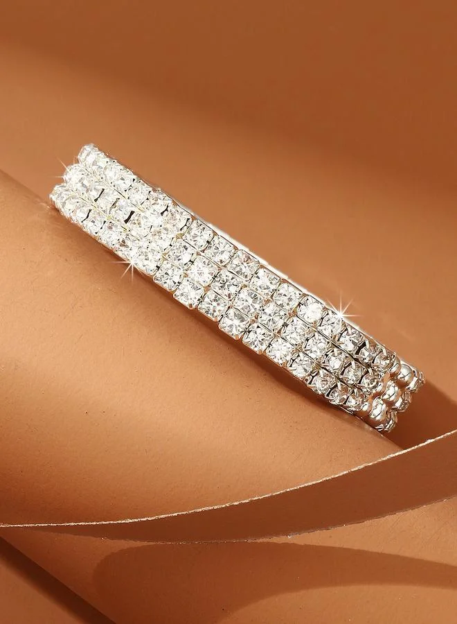 تايك تو Embellished Rhinestone Bracelet