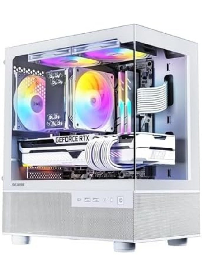 جهاز كمبيوتر iDEALS للألعاب والعمل المكتبي (Workstation) | معالج Core i5-7500 | بطاقة رسوميات GTX 1050 2GB | ذاكرة RAM سعة 32GB | قرص تخزين SSD سعة 1TB | نظام تشغيل Windows 10/11 | تقنية WiFi 6 - Image 1