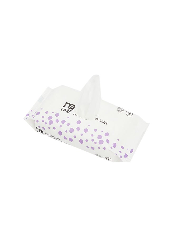 mothercare Pack Of 4, Biodegrad Frag Wet Wipes, Each 56  - Image 3