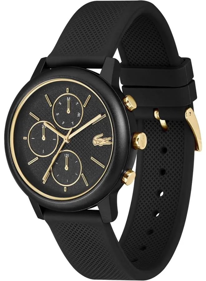 LACOSTE Multifunction Quartz Analogue Watch with Silicone Bracelet