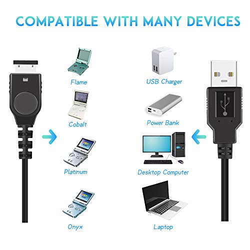 Xahpower Charger for Gameboy Advance sp, GBA SP Charger Cable Cord for Nintendo DS Original Console(NDS)/Game Boy Advance SP - Image 4