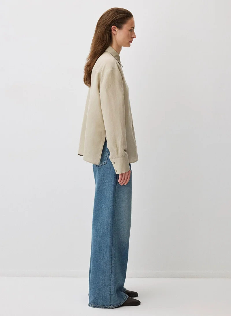 MAVI Gray Tencel TM Lyocell Blend Shirt