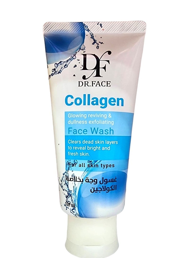 دكتور فيس غسول وجة تايلاندي   بخلاصة فيتامين سي و بخلاصة الكولاجين مصمم خصيصاً لتوفير تنظيف عميق للبشرة يعمل على القضاء تماماً على بقايا إنسداد المسام  ويجعل بشرتك ناعمة ومشرقة وصافية ورطبة ومنتعشة 100 مل - Image 4