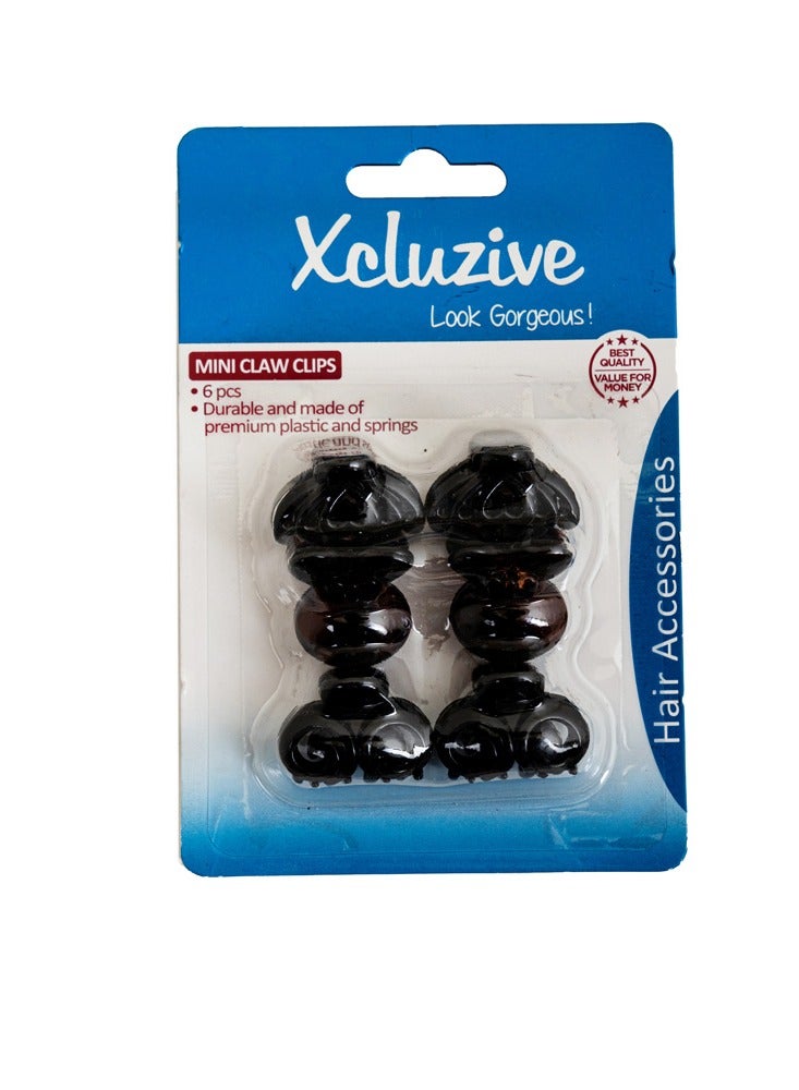 Xcluzive 6 مشابك مخالب صغيرة (Zy001) - Image 1