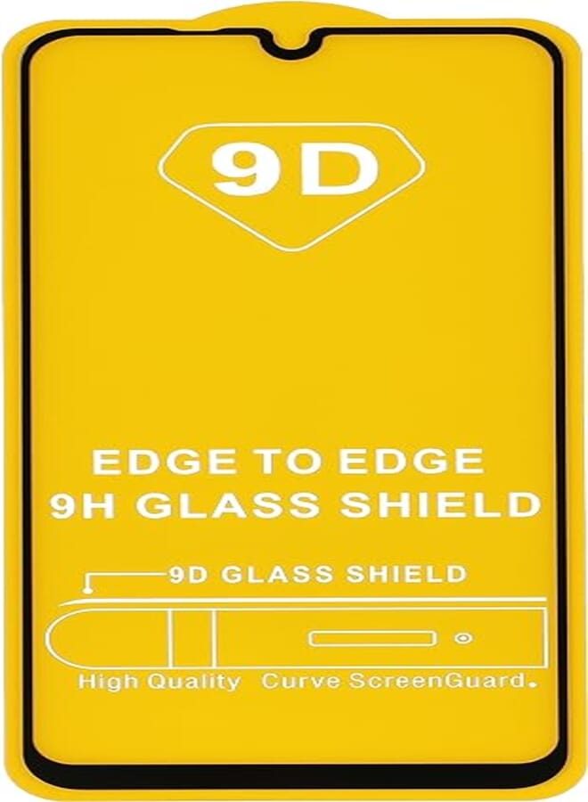 Tempered glass screen protector for huawei honor 10 lite, black