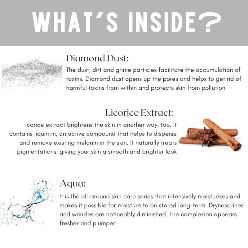 Skin Secrets Diamond Bleach with Diamond Dust  Licorice Extract 1000gm - Image 4