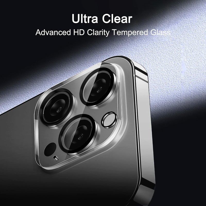 Ailun 3Pack Privacy Screen Protector for iPhone 16 Pro [6.3 inch]+3Pack Camera Lens Protector,Dynamic Island Compatible,Anti Spy Tempered Glass[9H Hardness][Not for iPhone 16/16 Plus/16 Pro Max/16e] - Image 5