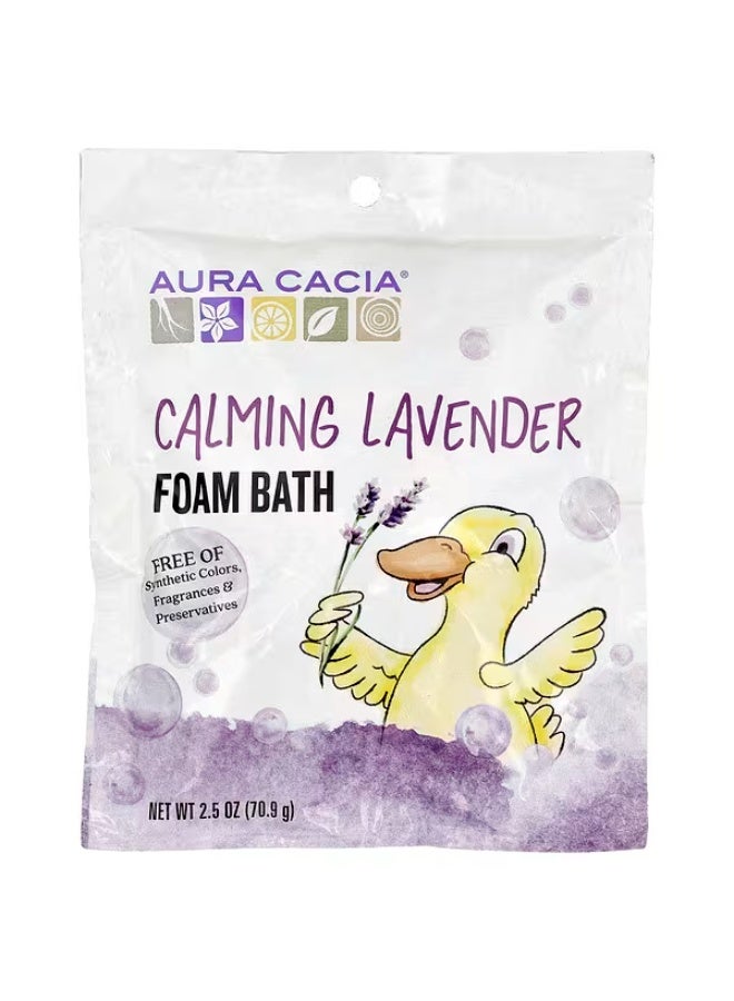 Foam Bath, Calming Lavender, 2.5 oz (70.9 g)