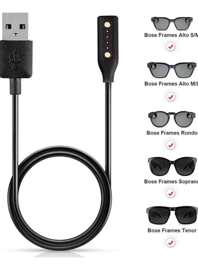 erorex Suitable for BOSE Frames Rondo Alto Smart Glasses Charging Cable Cat Eye Audio Magnetic Charging Charger-80cm - Image 5