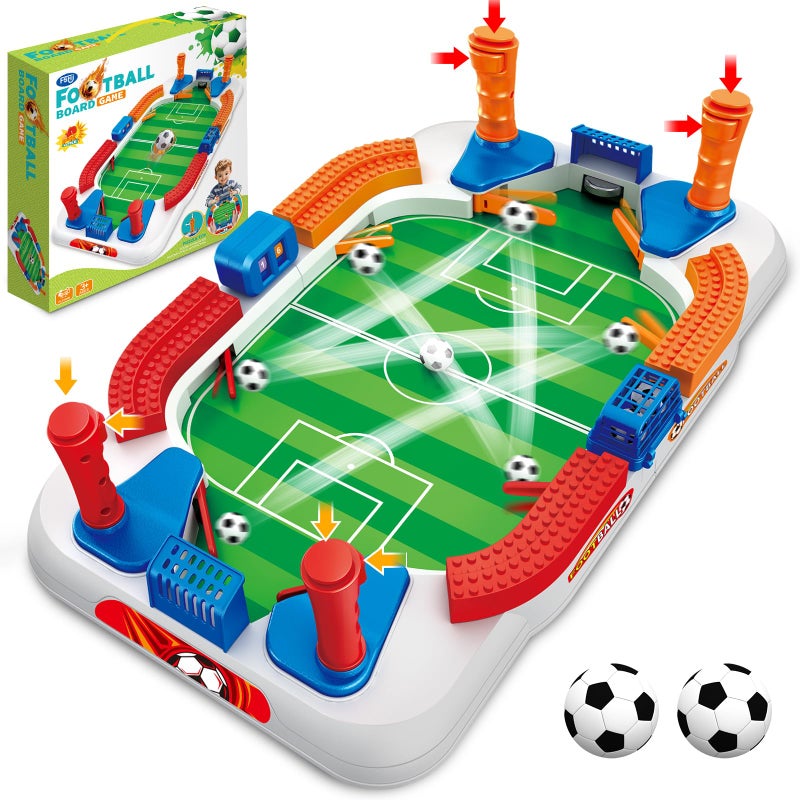 choopheme Mini Foosball Table Game for Kids Soccer Game Set Gifts Boys Toy Football Games Board for Indoor Sports Game Room Pinball Interactive Birthday Gift Toys for 3 4 5 6 7 812 Year Old Family Gatherings - Image 2
