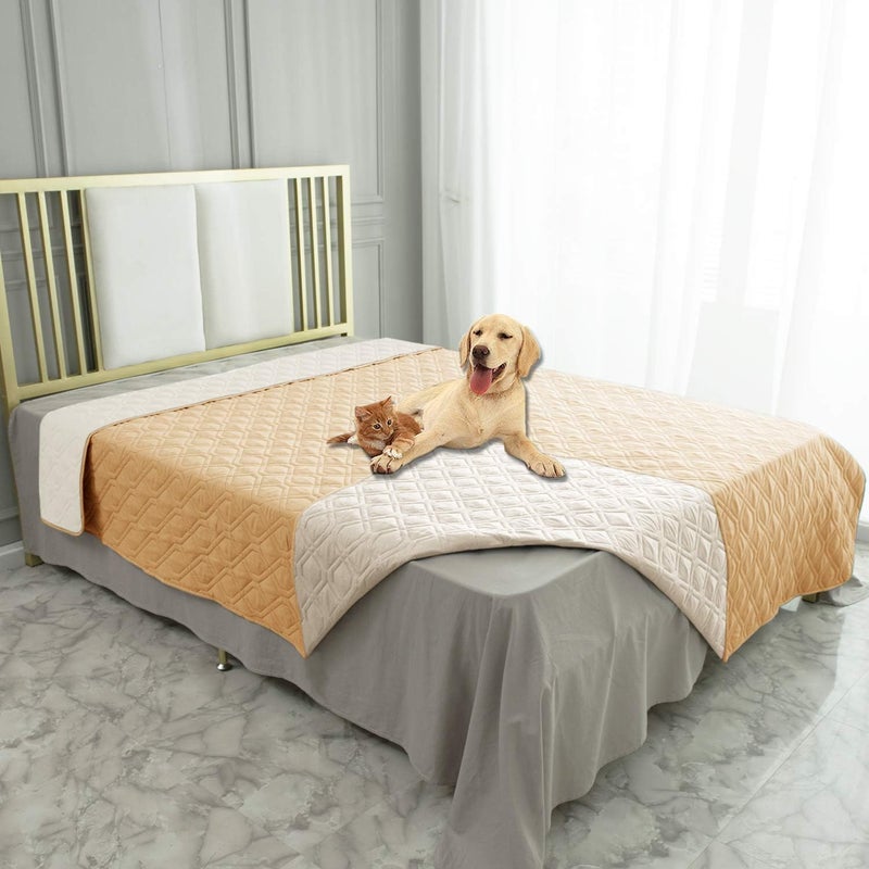 Waterproof Dog Bed Cover Pet Blanket for Furniture Bed Couch Sofa Reversible - Image 5