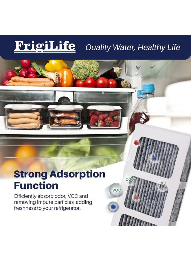 FrigiLife فلتر هواء ثلاجة Pureair Ultra 2 بديل لـ PAULTRAII2PK، Pure Air Ultra 2، Pureair Ultra ii، Electrolux 242047805 5303918847 PAULTRA2 PD00044143 EAP12364179 AP6285787، 3PACK - Image 5