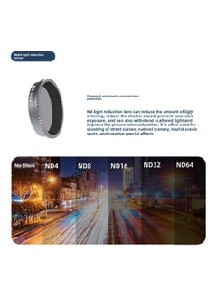 ماركة غير محددة مناسبة لملحقات الكاميرا الرياضية Insta360 GO2 GO3 مرشح الاستقطاب CPL ND يعتم مرآة الأشعة فوق البنفسجية Go2/3-اللون: ND64  - Image 1