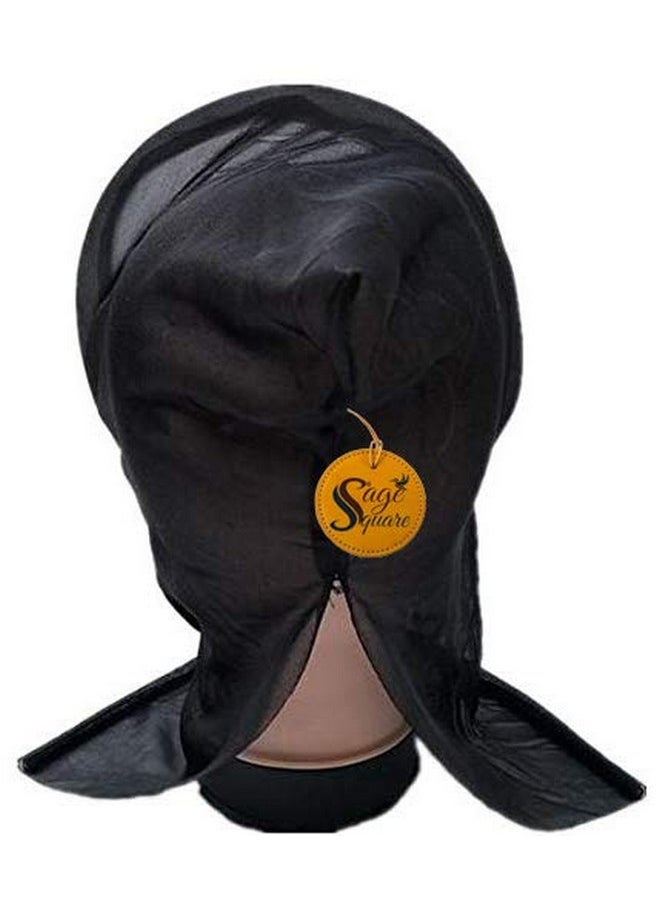 Sage Square Sage Square Ghost Comic FACE MASK Fawkes Mask Anonymous Edition Face-Mask Perfect Fit Cosplay Holi Halloween Function Party (Set of 1)  - Image 4