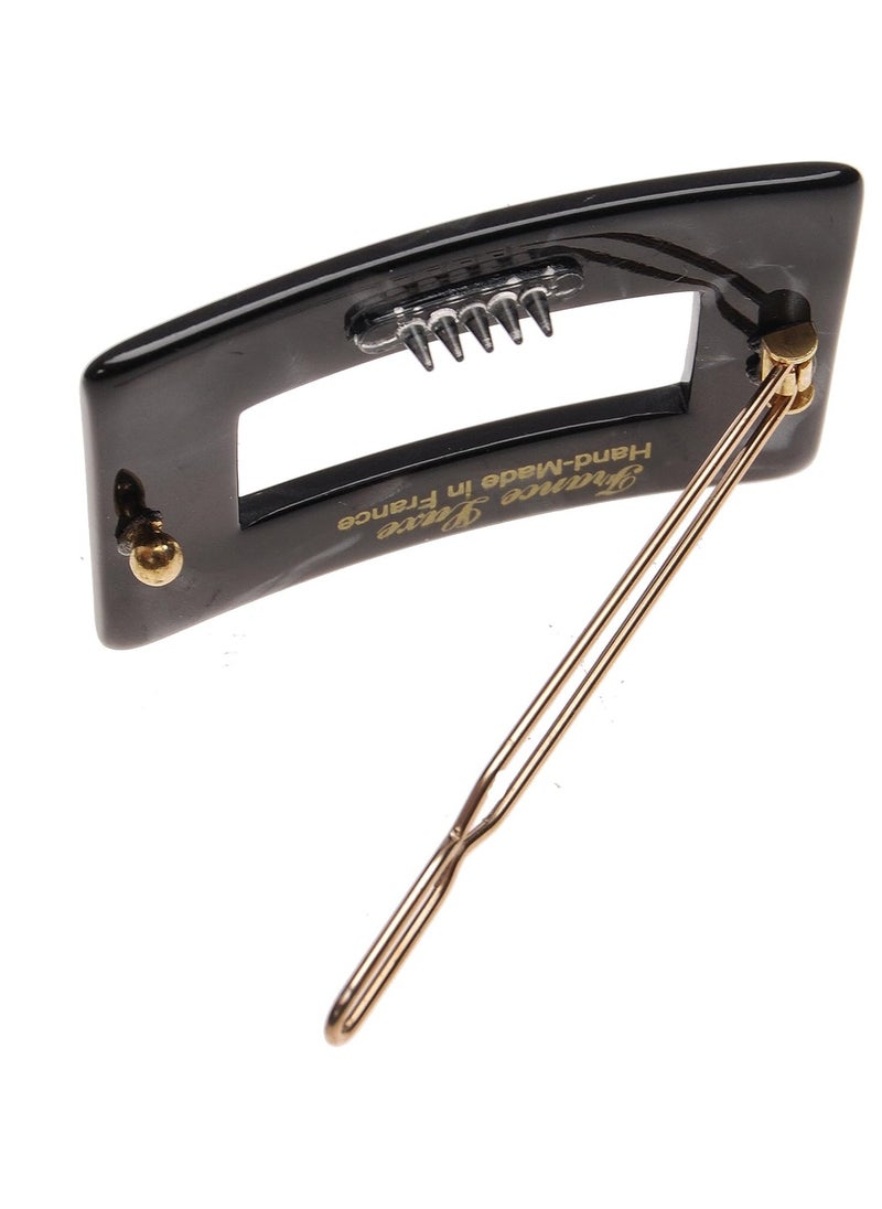 France Luxe France Luxe Portrait Tige Boule Barrette - Classic - Nacro Black  - Image 2