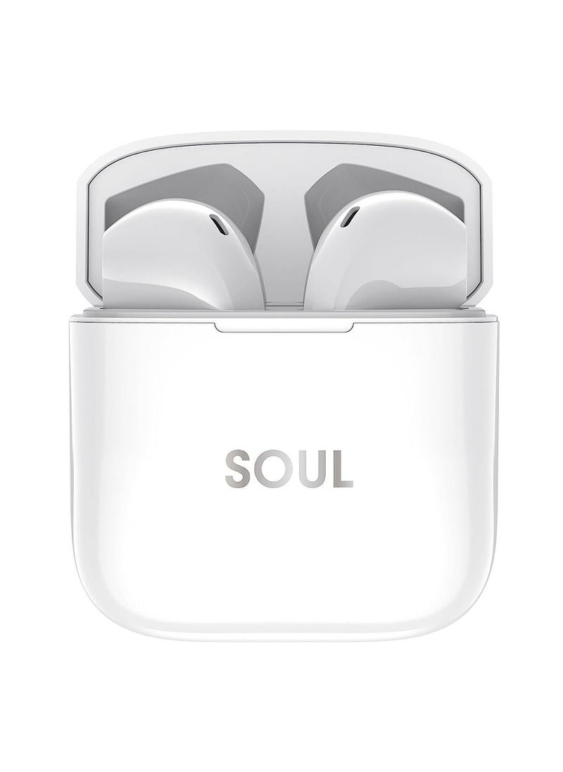 Xcell Xcell SouL10 Ear Buds with Clear Sound & Rich Bass, 5hrs play & talk time & 120 hours standby, compatible with most Android/iOS/Harmony OS devices - White  - Image 4