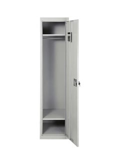 SILA TG1 One Door Metal Locker Grey  - Image 3