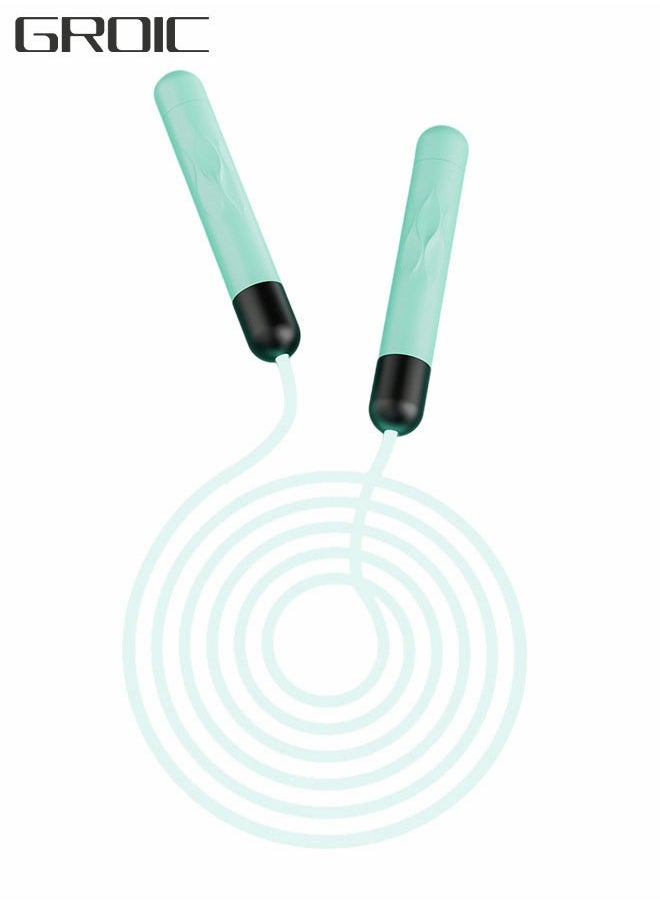 GROIC Jump Rope with LED Light, Skipping Rope for Women Teenagers Children Trainer, Length Adjustable, Indoor Outdoor Portable Interesting Jump Rope for Workout Fitness Gifts and Fun  - Image 1