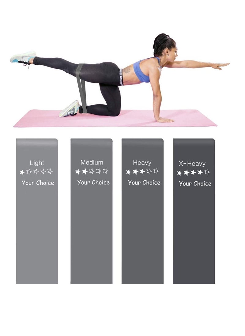 TYCOM Resistance Loop Bands Resistance Exercise Bands Set Workout Bands Flex Bands for Home Fitness Stretching Strength Training Physical Therapy Yoga  - Image 5