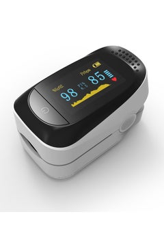 YUNSYE YUNSYE OLED Finger Pulse Oximeter, O2 Meter, White  - Image 1