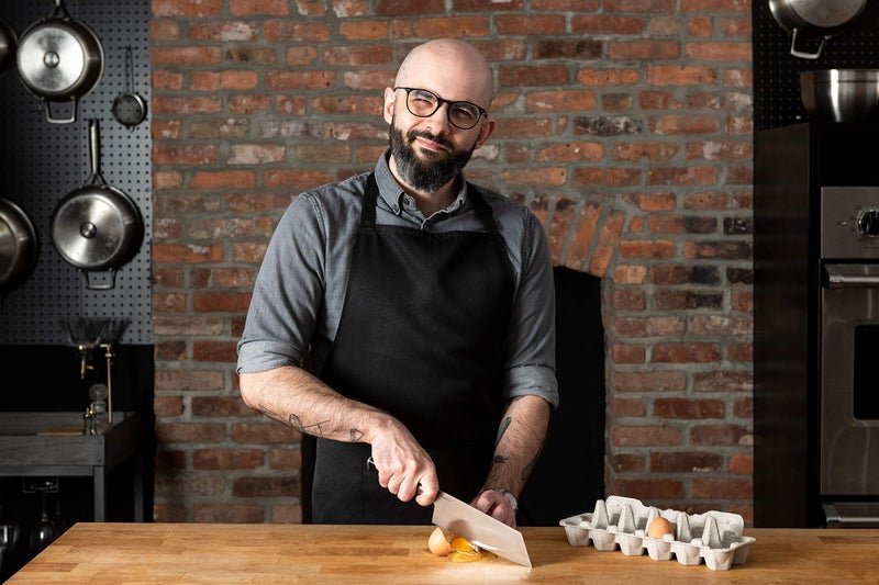 Babish High-Carbon 1.4116 German Steel Cutlery, 7.5" Clef (Cleaver + Chef) Kitchen Knife, Good Housekeeping Standout Knife of 2022 - Image 5