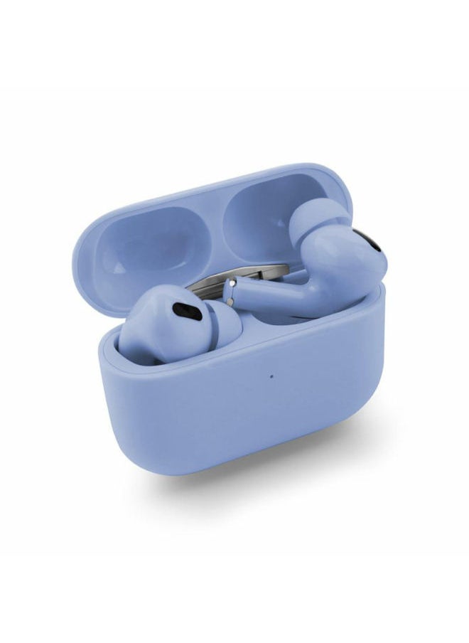 SHOPI - InPods Pro Wireless Bluetooth Earphone In Ear Earbuds Smart Touch Stereo Headphones Macaron TWS Bluetooth 5.0 Sports Gaming Headset For IOS Android Phone Huawei Xiaomi Samsung OPPO Vivo - BLUE - Image 1