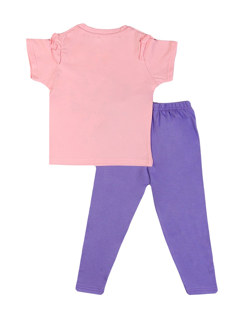 Zercon Summer Pajama Set for Girls  - Image 3