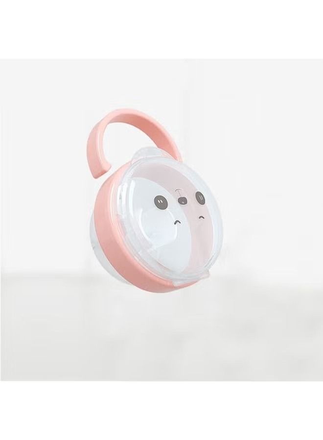 ORiTi Transparent Cartoon Appease PP Panda Pacifier Storage Box - Image 3