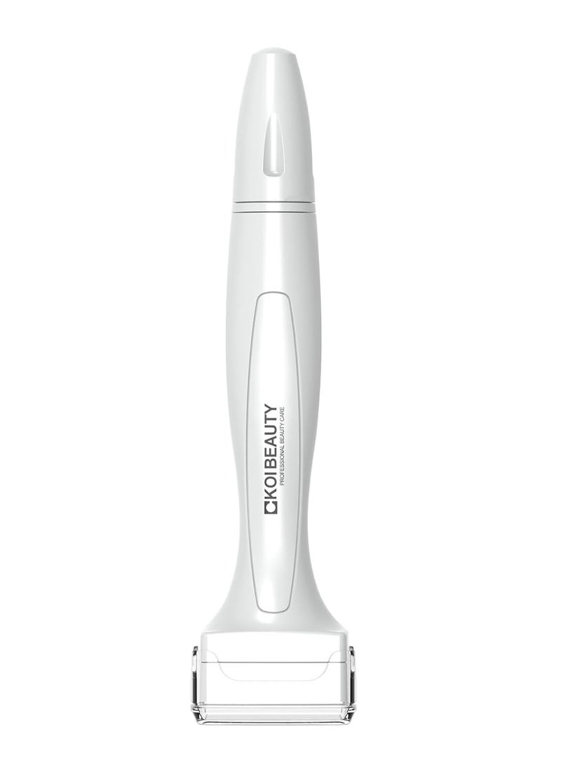 Koi Beauty - Derma Stamp Professional Microneedle Stamp Microneedling Stamp, Premium Micro Needling Stamp for Men Women Home Use - White - Image 1