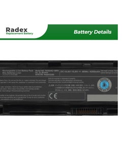 RADEX PA5024U-1BRS High Grade Compatible Laptop Battery for Toshiba Satellite C55-A5282 C55-A5285 C55-A5286 C55-A5298 C55-A5300 C55-A5302 C55-A5308 C55-A5309 C55  - Image 2