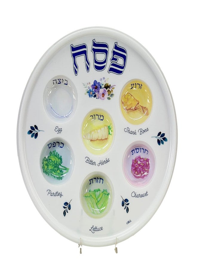 Rite Lite Printed Disposable Seder Plate - Elegant Printed Seder Plate, Passover Gifts, Passover, Seder Plates for Pesach and all Seder! - Image 1