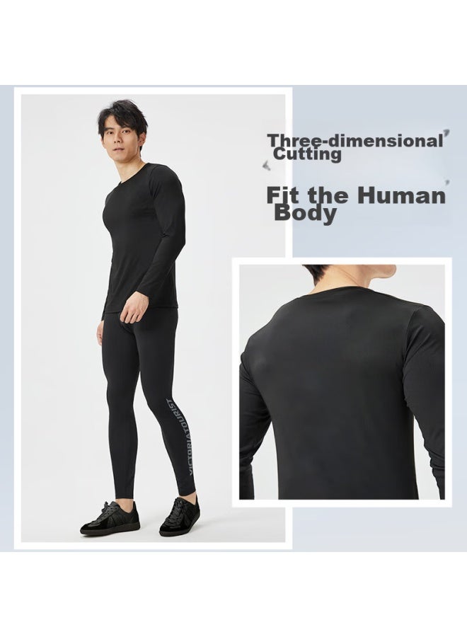 Victoria Tourist Sports Set For Men, Running Quick-dry Shirt, Tight-fitting Fitness Wear, Basketball Training Suit, Base Layer Badminton Outfit, 4xl