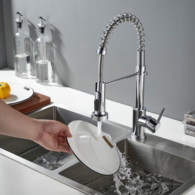 BRIMIX صنبور مطبخ BRIMIX الاحترافي مع رشاش قابل للسحب - Image 5