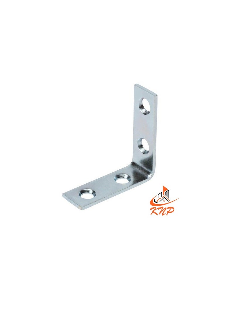 KNP GI Zinc Plated L Corner Brace 75x75x20 - Pack Of 10 - Image 1