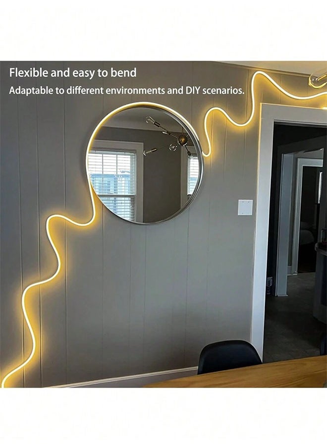 Generic - 4M Led Neon Touch Light Strip, Flexible Dimmable USB Backlight Strip for Live Streaming and Bathroom Mirror Lighting - Image 1