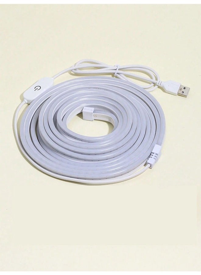Generic - 4M Led Neon Touch Light Strip, Flexible Dimmable USB Backlight Strip for Live Streaming and Bathroom Mirror Lighting - Image 1