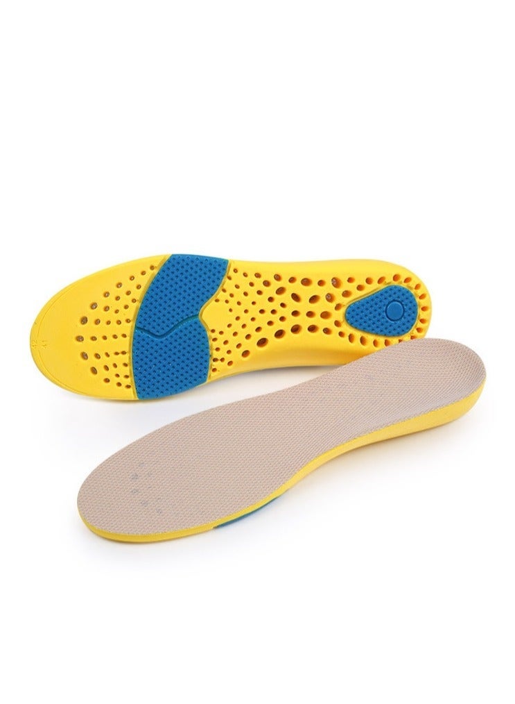 gogolove Premium Breathable Memory Foam Insoles - PU Material, Shock Absorption, Arch Support Design, Hidden Air Cushion - Image 3