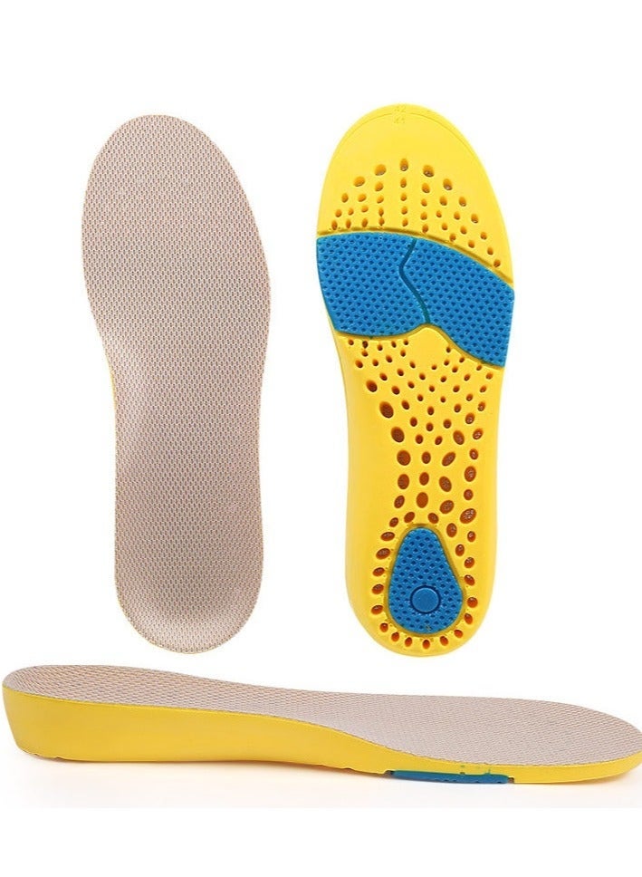 gogolove Premium Breathable Memory Foam Insoles - PU Material, Shock Absorption, Arch Support Design, Hidden Air Cushion - Image 4
