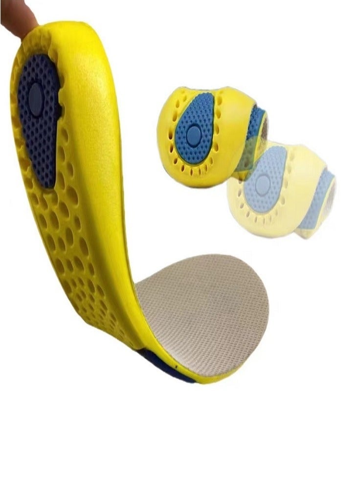 gogolove Premium Breathable Memory Foam Insoles - PU Material, Shock Absorption, Arch Support Design, Hidden Air Cushion - Image 5